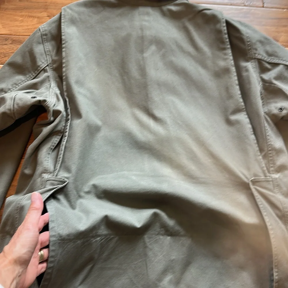 Vintage 90’s L.L. Bean Chore Jacket in Rare Sage Green Color, size L - Picture 6 of 6